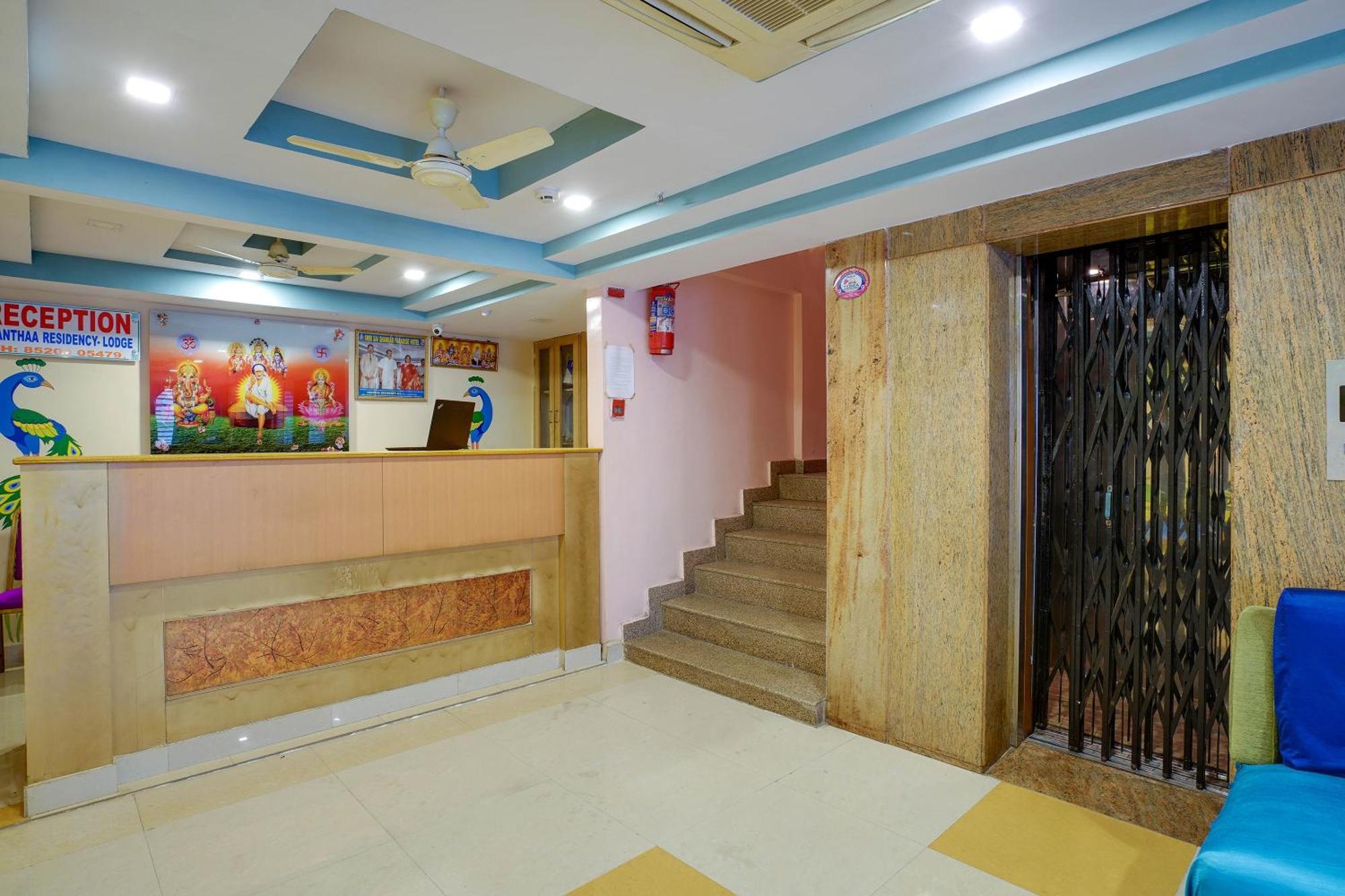Hotel O Shanta Residency Lodge Sururnagar ภายนอก รูปภาพ